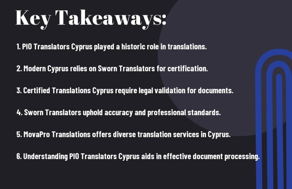 The Evolution of Translation Services in Cyprus: A Look at 'PIO Translators Cyprus' and the Modern Approach